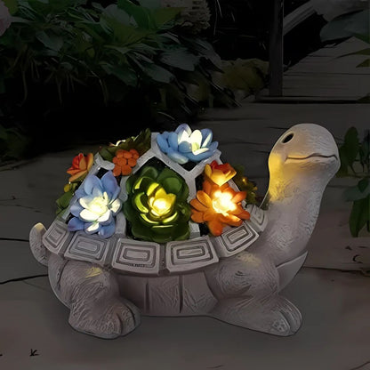 Goodeco Solar Turtle Statue