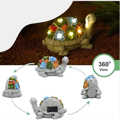 Goodeco Solar Turtle Statue